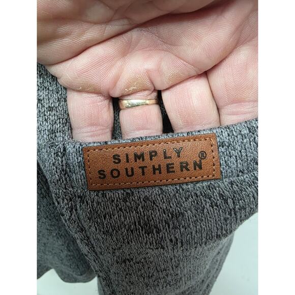 Simply Southern Mercantile Jacket Women's Large Gray - Picture 9 of 12